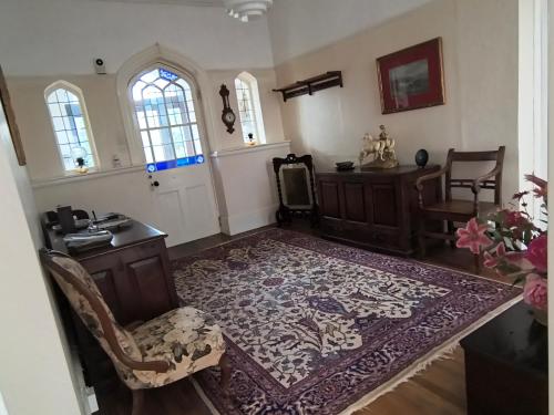 Un lugar para sentarse en Tranquil getaway near Brecon Beacons