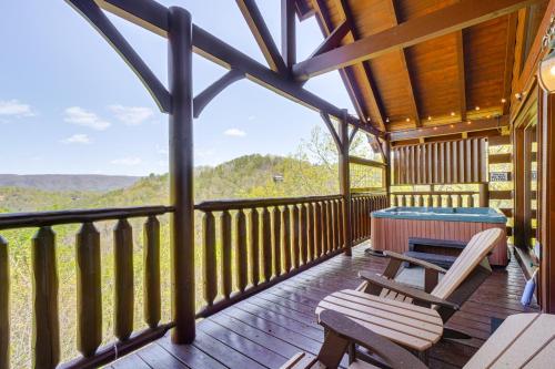 'Mountain Dreams' Cabin: Hot Tub, Sauna & Views! photo 8