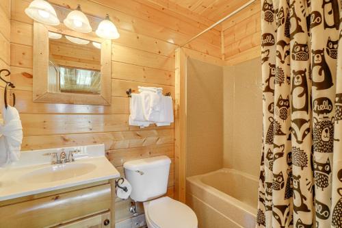 'Mountain Dreams' Cabin: Hot Tub, Sauna & Views! photo 19