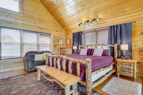 'Mountain Dreams' Cabin: Hot Tub, Sauna & Views! photo 20