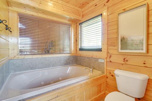 'Mountain Dreams' Cabin: Hot Tub, Sauna & Views! photo 24