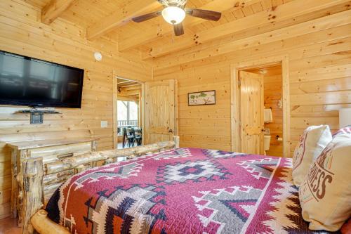 'Mountain Dreams' Cabin: Hot Tub, Sauna & Views! photo 30