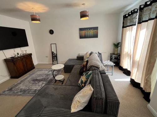 Χώρος καθιστικού στο Tardis Townhouse - Spacious and Comfortable