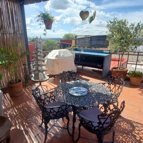 Balkón nebo terasa v ubytování Pied à Terre at Casitas Aparicio