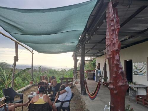 Μπαλκόνι ή βεράντα στο Hostal y Mirador La Chaguita