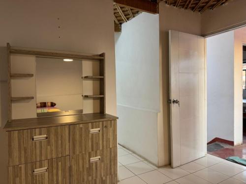 Kuchyň nebo kuchyňský kout v ubytování Casa Verdi