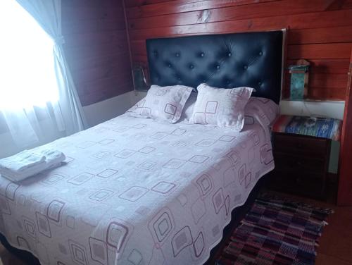 Postel nebo postele na pokoji v ubytování Aladino cabañas