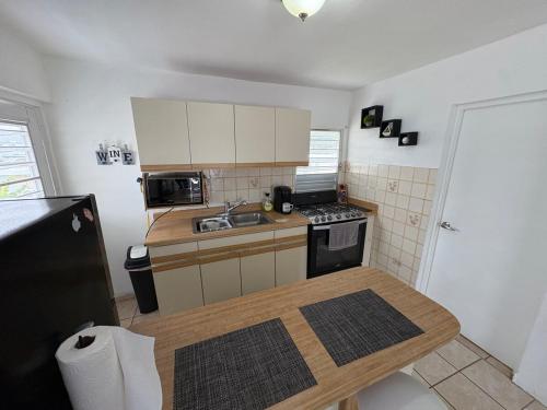 Kuchyň nebo kuchyňský kout v ubytování Casa playera