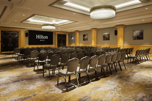 Kawasan bisnes dan/atau bilik persidangan di Hilton Belfast