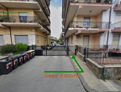 Μπαλκόνι ή βεράντα στο Casa Aurora a due passi dalla ferrovia
