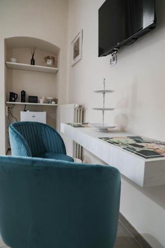 Kuchyň nebo kuchyňský kout v ubytování B&B Guida
