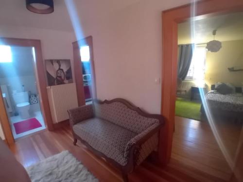 Posezení v ubytování Chambre