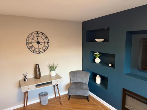 Posezení v ubytování Coastal Retreats