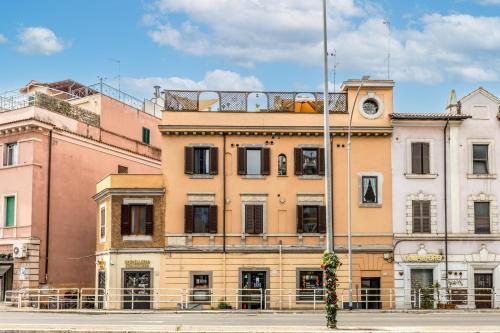Budova, kde se apartmán nachází