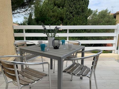 Appartement tout confort avec terrasse spacieuse