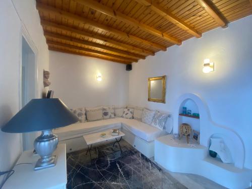 Χώρος καθιστικού στο Samanti Mykonos Sea View