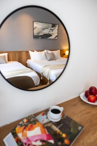 Katil atau katil-katil dalam bilik di TTR Central Apart Hotel