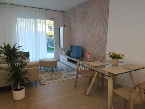 Posezení v ubytování Jesolo Fronte Mare Pineta - Jl Blue Apartments C7