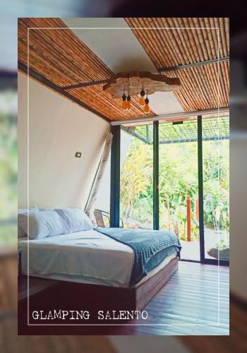 Glamping Salentoにあるベッド