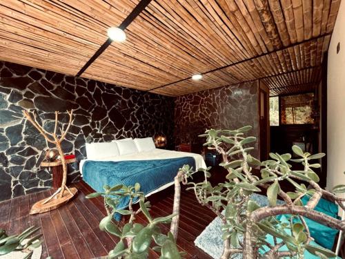Glamping Salentoにあるベッド