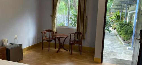 Posezení v ubytování BUNGALOW HOTEL