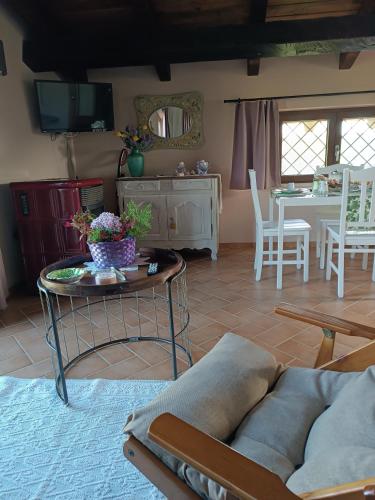 Kuchyň nebo kuchyňský kout v ubytování Santa Lucia B&B