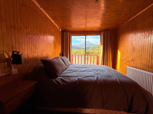 Hostal Piedra Santaにあるベッド