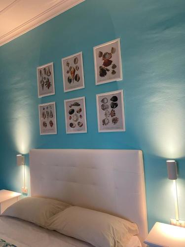 Una cama o camas en una habitación de B&B Morrocoy
