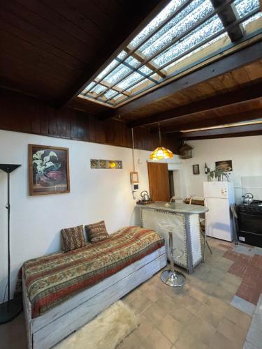 Χώρος καθιστικού στο Los abuelos