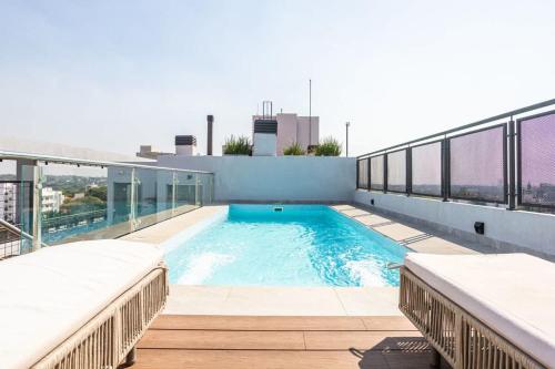 La pileta dentro o cerca de Hestia at Asuncion Cozy & Bright 1BDR II