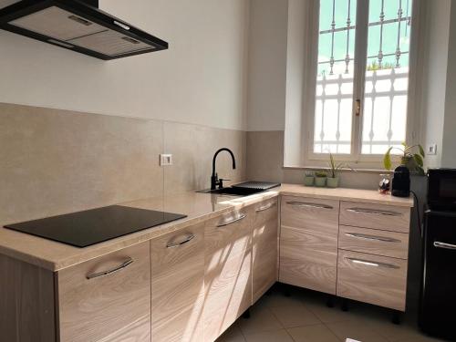 Η κουζίνα ή μικρή κουζίνα στο Loft Cream Cremona