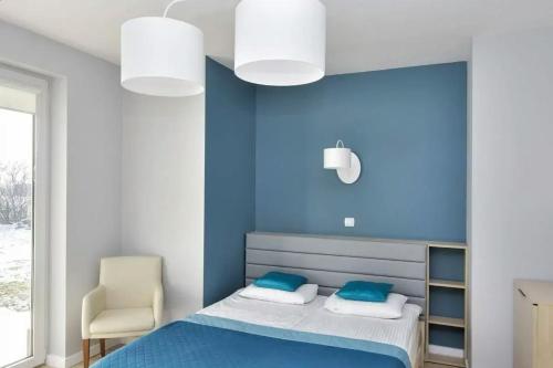 Biały Domek, pokój niebieski