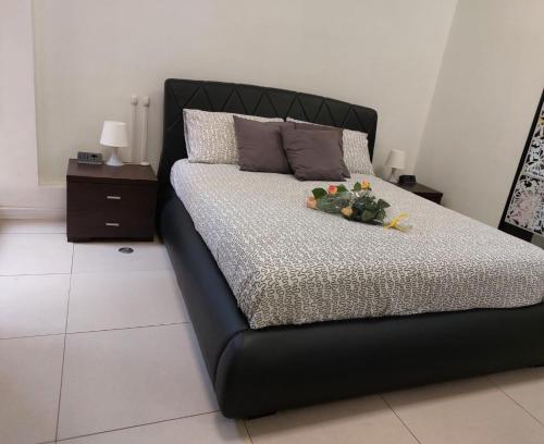 Postel nebo postele na pokoji v ubytování Suite Grazia Cagliari