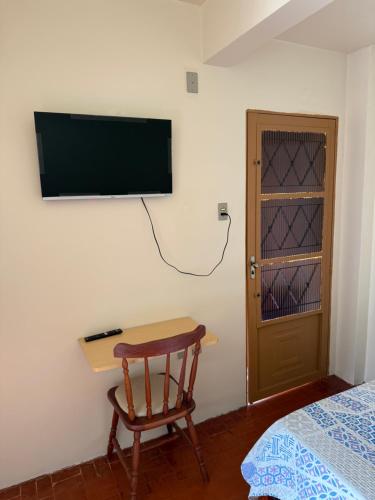 TV a/nebo společenská místnost v ubytování Guilet Hotel l