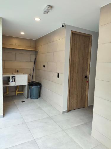 Kuchyň nebo kuchyňský kout v ubytování Hotel HVD Inn Cabecera