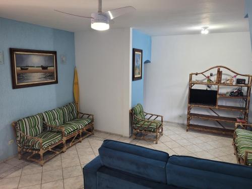 Χώρος καθιστικού στο Casa Suarão lazer,espaço área gourmet