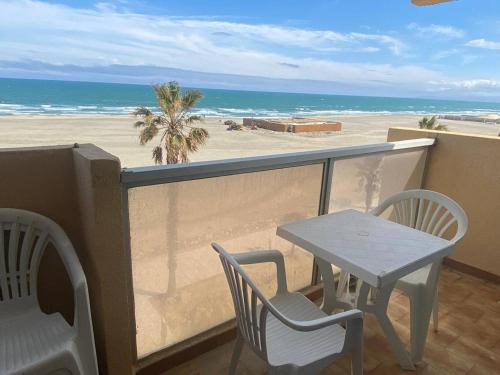 Grand 3 pièces climatisé avec parking à Canet-en-Roussillon - FR-1-833-2