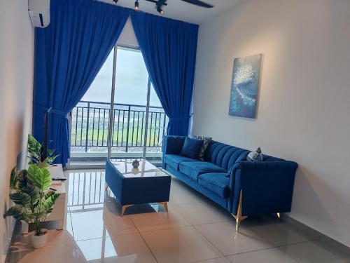 Χώρος καθιστικού στο Galaxy Luxury Homestay