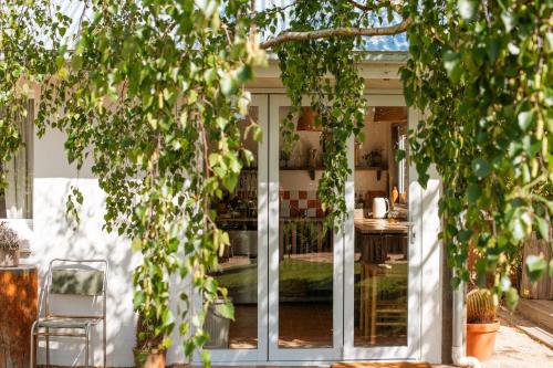 Jardín al aire libre en The Casita at La Casa Cubo