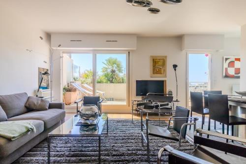 Juan les Pins appartement Rooftop, 2 chambres avec parking