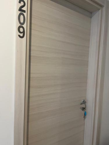 a door with the number on it at Hotel Flora in Cesenatico