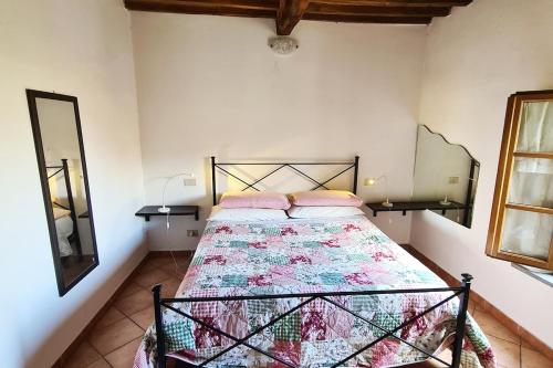 Ένα ή περισσότερα κρεβάτια σε δωμάτιο στο Fuga in toscana