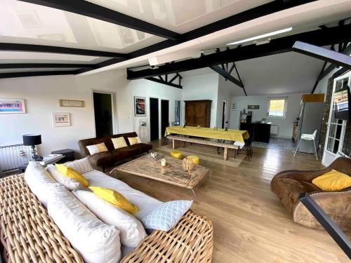 L echo des pins, plage à pied