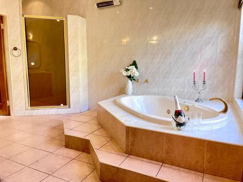 Koupelna v ubytování Patches Place