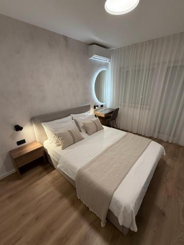 Llit o llits en una habitació de Villa Barbara