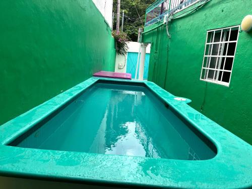 Kolam renang di atau dekat dengan Casa céntrica con piscina