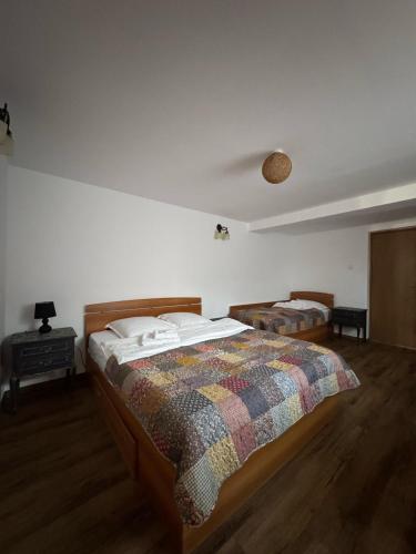 Кровать или кровати в номере Vila Speranta