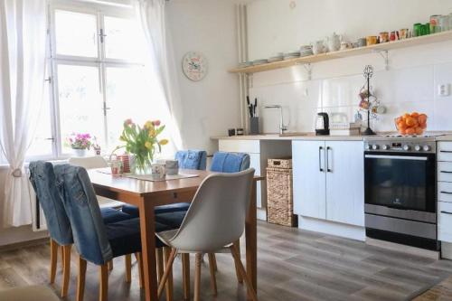 Η κουζίνα ή μικρή κουζίνα στο Apartmán Kopretina