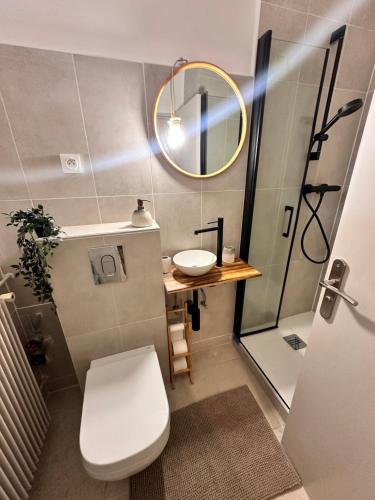 Studioにあるバスルーム