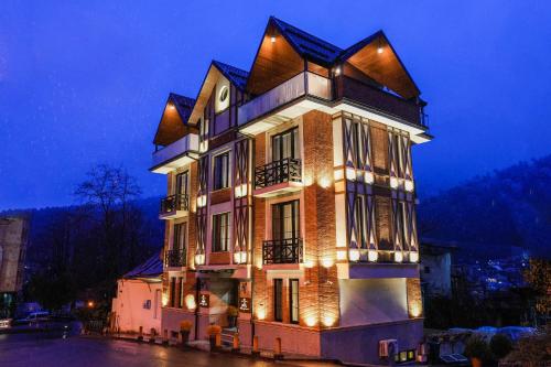 Budova, kde se hotel nachází